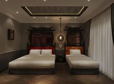 시내 전망 트리플룸 — LOOM Boutique Hotel